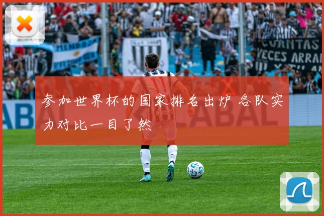 参加世界杯的国家排名出炉 各队实力对比一目了然